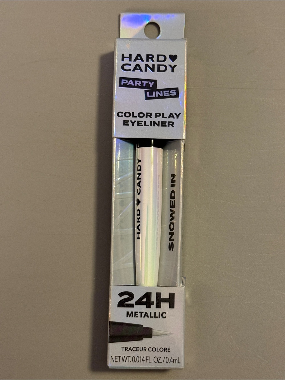 Hard Candy Party Lines Color Play Metallic Eyeliner in Snowed In